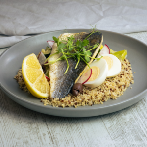 Seabass Fillet & Quinoa