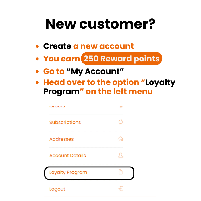 how to get started with loyalty program - new user