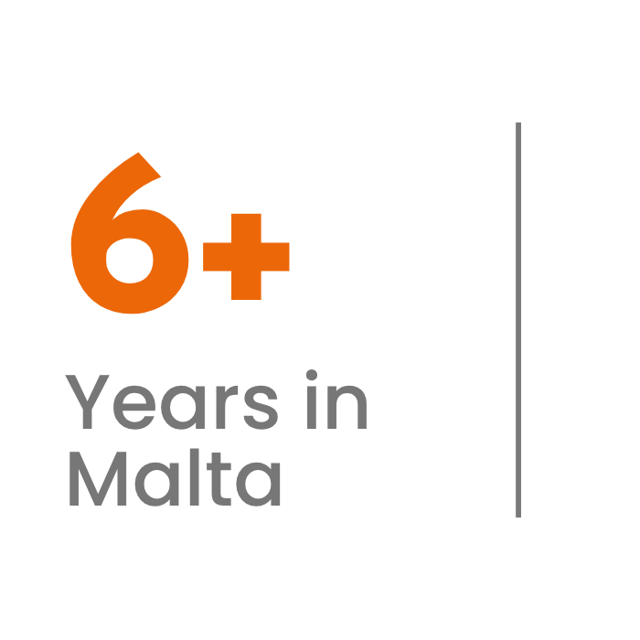 6+ years in malta