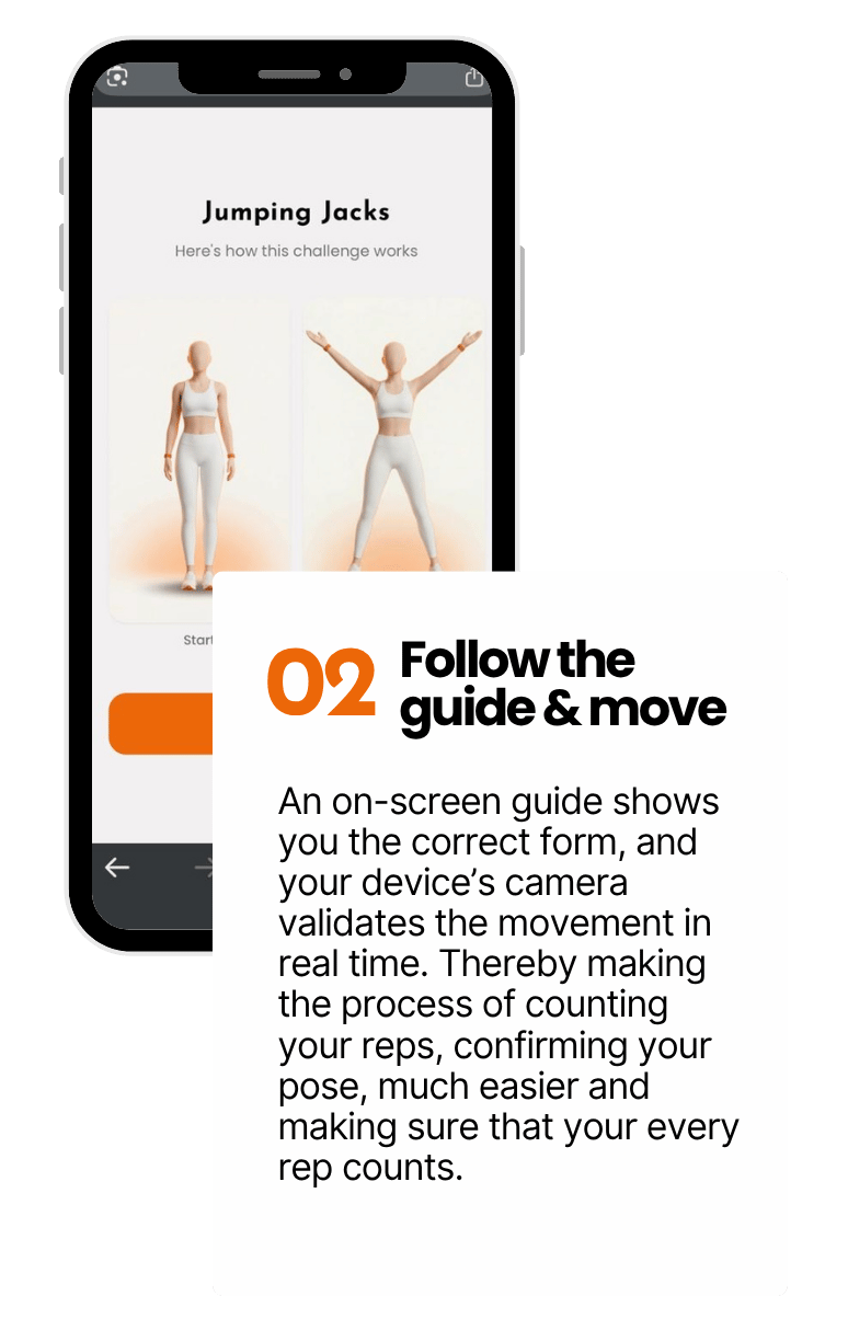 Follow the Habits app guide and move