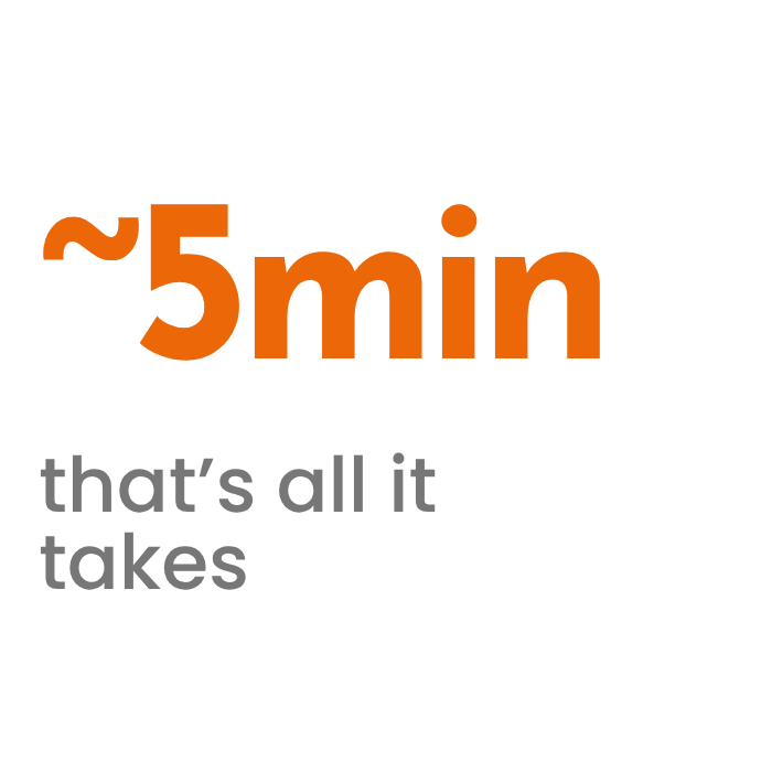 Less than 5 mins to build a daily habit