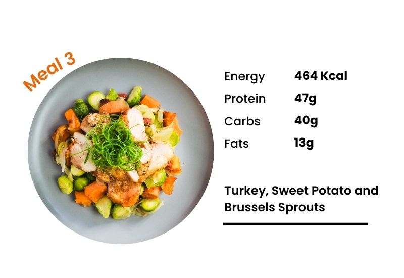 Healthy meal 3 option