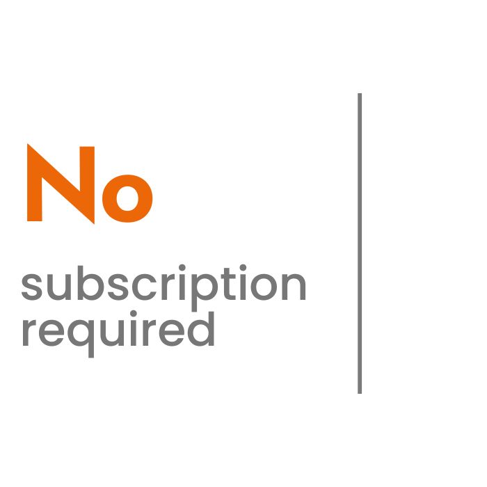 No subscription required