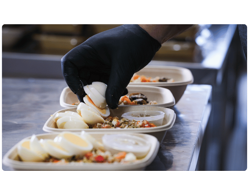chef prepared healthy meals